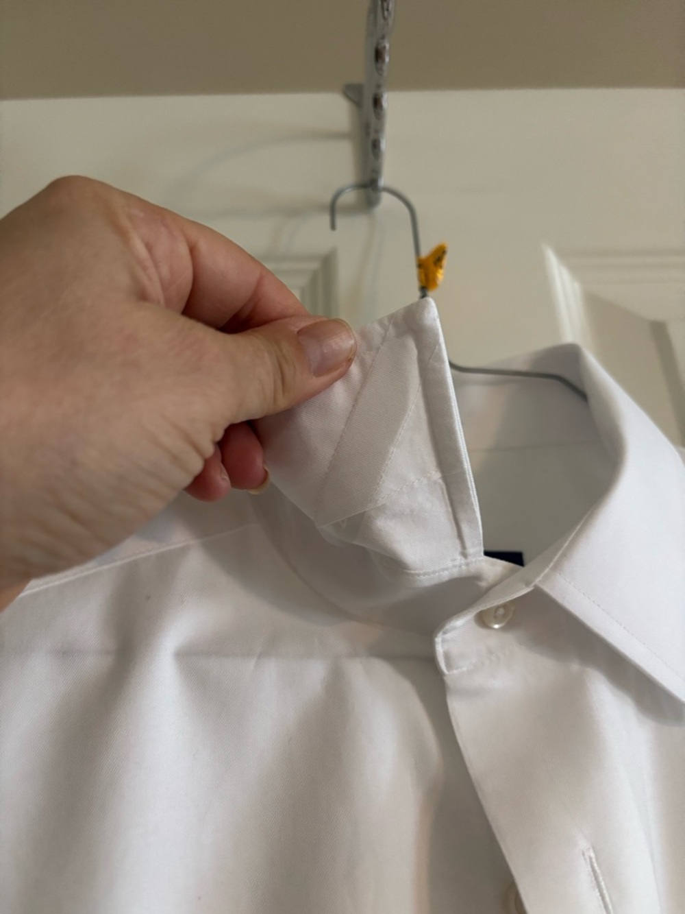 David Donahue Slim Fit Superfine Cotton Twill dress shirt. Mens 15.5-32/33. EUC - Picture 6 of 9